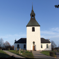SLM D11-240 - Stigtomta kyrka sedd från väster.