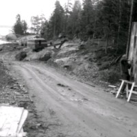 SLM POR57-5617-16 - Forskningsanläggningen Studsvik AB under uppbyggnad 1957