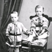 SLM M032032 - Bröderna Fleetwood, Carl född 1859 och Georg född 1860, år 1863