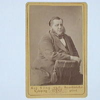 SLM M000512 - Friherre David Falkenberg. Foto mellan 1863-1869