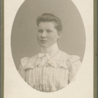 SLM P2014-910 - Fru Emma Pettersson, 1880-1890-tal