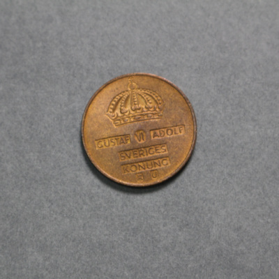 SLM 16801 - Mynt, 2 öre bronsmynt 1971, Gustav VI Adolf