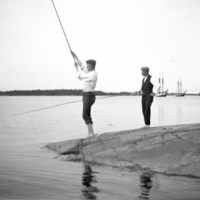 SLM X10-311 - Axel Florin, fiske i Oxelösund år 1900