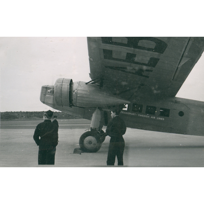 SLM P2018-0532 - Bromma flygplats år 1939