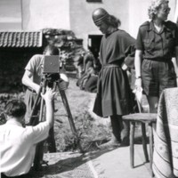 SLM A15-281 - Filminspelning, Gästabudet 1946