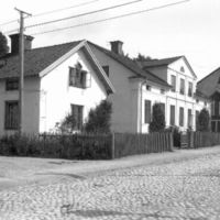 SLM X206-78 - Gamla Indebetouska gården, Östra Trädgårdsgatan 11-13 i Nyköping år 1920