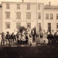 SLM R145-93-6 - Hemgårdens ålderdomshem i Nyköping år 1907