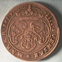 SLM 16001 - Mynt, 2 mark silvermynt 1617, Gustaf II Adolf