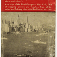 SLM 34911 8 - Karta över New York city, 1940-tal