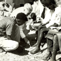 SLM FH0769-4059 - Behandling av leprapatienter, Etiopien 1964