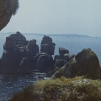 SLM P11-4239 - Elisabeth Indebetou i Scillyöarna år 1962