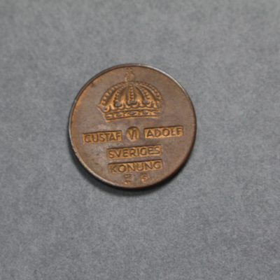 SLM 16793 - Mynt, 2 öre bronsmynt 1954, Gustav VI Adolf