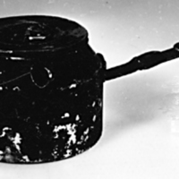 SLM 26949 - Kaffepanna av aluminium från 1900-talets mitt