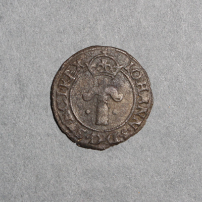 SLM 16857 - Mynt, 1 fyrk silvermynt typ III 1576, Johan III