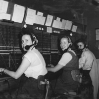 SLM P08-129 - Telefonstationen i Gnesta, 1950-tal