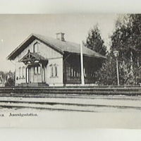 SLM M014943 - Eklångens station ca 1900