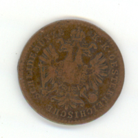 SLM 5808 26 - Mynt, 1 kreuzer 1860, Frans Josef I av Österrike-Ungern