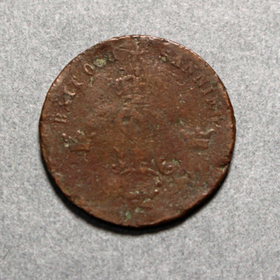 SLM 16690 - Mynt, 1/2 öre bronsmynt 1858, Oscar I