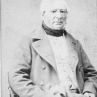 SLM P09-2124 - Brukspatron Johan Petter Malmberg (1797-1876) vid Periodens pappersbruk