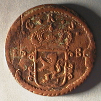 SLM 16167 - Mynt, 1 öre kopparmynt 1686, Karl XI