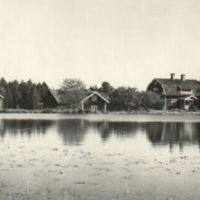 SLM M018266 - Motiv från Gälkhyttan, Tuna socken, på 1940-talet
