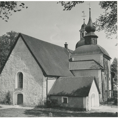 SLM M001810 - Bälinge kyrka år 1940