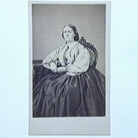 SLM M000881 - Tilda Roman. Foto 1860-tal