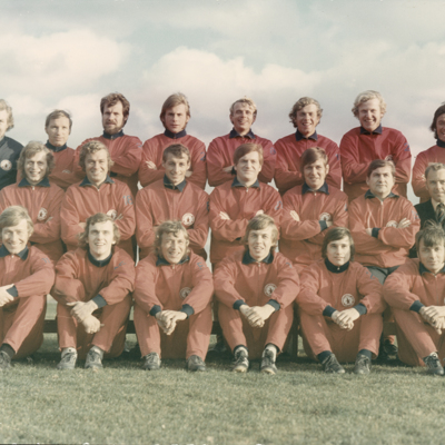SLM P2016-0184 - Fotbollsspelare i Nyköpings BIS (Boll- och Idrottssällskap) år 1972