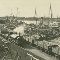 SLM R106-86-1 - Oxelösunds hamn ca 1900