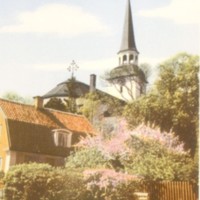SLM M028168 - Mariefreds kyrka år 1948