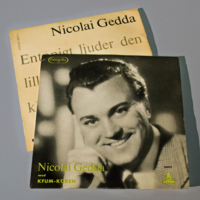 SLM 35700 1-2 - Grammofonskivor, singelskivor, Nicolai Gedda sjunger Schubert