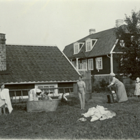 SLM P11-5725 - Skarlakansfeber på Mörkhulta i Östra Vingåker 1914