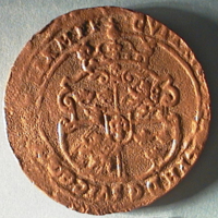 SLM 16019 - Mynt, 1 öre kopparmynt 1628, Gustav II Adolf