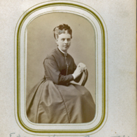 SLM P2013-081 - Fröken Hilma Bergenstråhle (1840-1910)