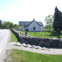 SLM D09-462 - Barva kyrka, miljöbild