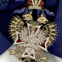 SLM 12452 8 - Medalj, ryska Vita Örnen
