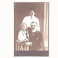 SLM M000058 - Familjen Holm ca 1913