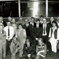 SLM SB13-877 - Gruppbild personalen i Strängnäs