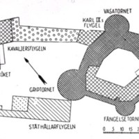 SLM M035005 - Plan över Gripsholms slott