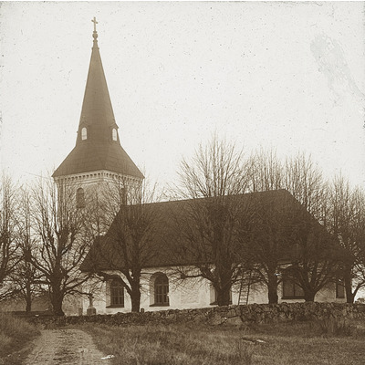 SLM DIA2022-0191 - Överenhörna kyrka, omkring 1905