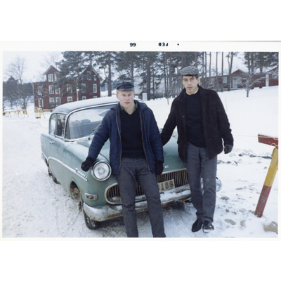 SLM P2018-0092 - Erkki och Matti på Träffen år 1966