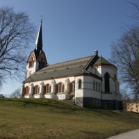 SLM D08-205 - Katrineholms kyrka. Exteriör.
