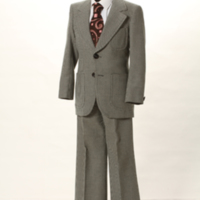 SLM 31877 - Kostym bestående av kavaj och byxor, 1960-tal