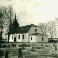 SLM A21-42 - Lerbo kyrka år 1945