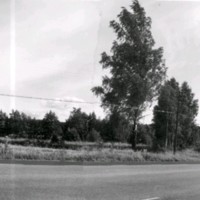 SLM A6-184 - Gravfält invid Ålberga motell, Riksettan i förgrunden