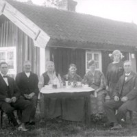 SLM M033054 - Torpet Västerlund i Husby-Oppunda socken omkring 1923
