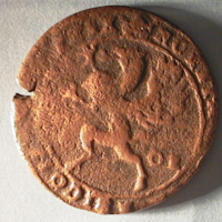 SLM 16020 - Mynt, 1 öre kopparmynt 1627-1628 typ III B, Gustav II Adolf