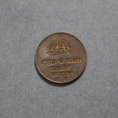 SLM 16792 - Mynt, 2 öre bronsmynt 1953, Gustav VI Adolf