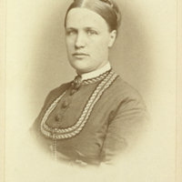 SLM P11-6086 - Foto Lärarinnan fröken Sigrid Strandberg (1842-1926)