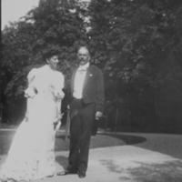 SLM P09-774 - Wilhelm von Eckermann och Cecilia i Badenwiler, Tyskland 1906
